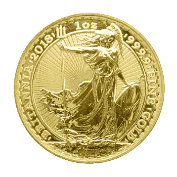British Gold Britannia Coin 1 oz